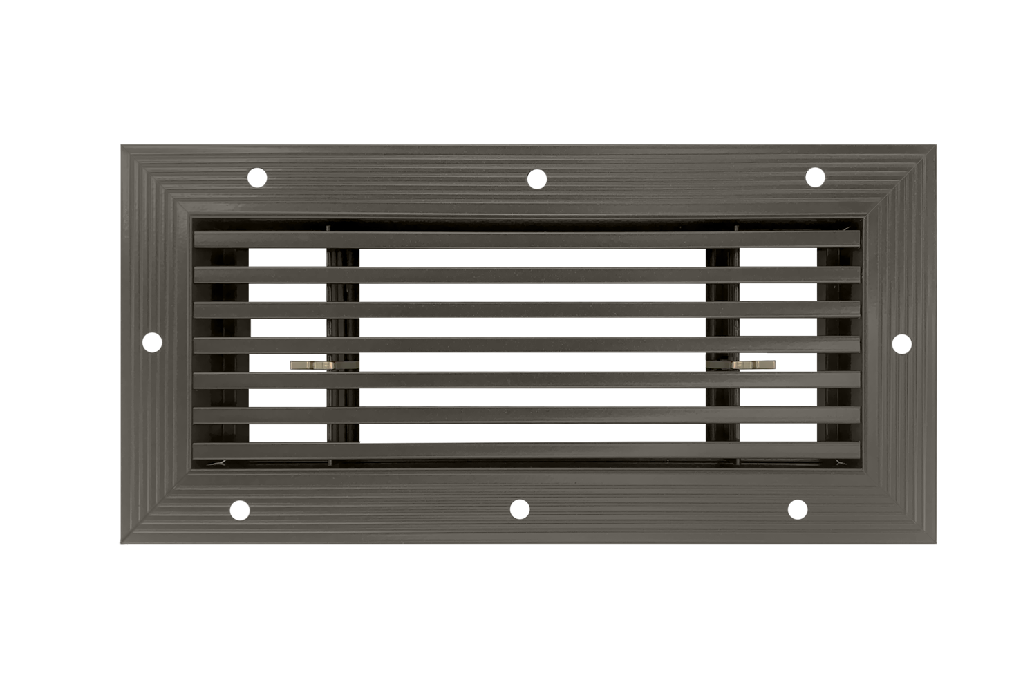 Dayus DABLRJ Removable Core Bar Linear Grille Concealed Brown Powdercoat