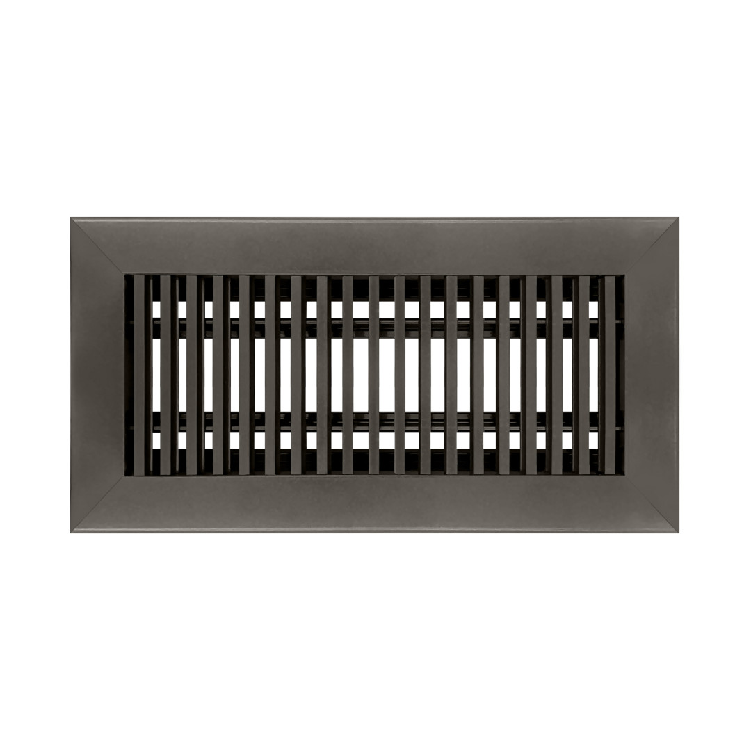 Dayus DAF Floor Bar Linear Grille Brown Floor Grille