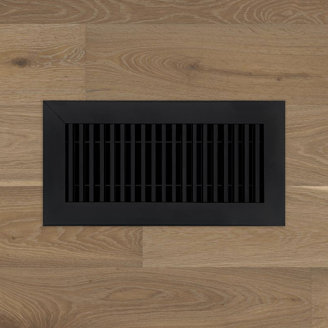 Dayus DAF Floor Bar Linear Grille Flat Black Floor Grille