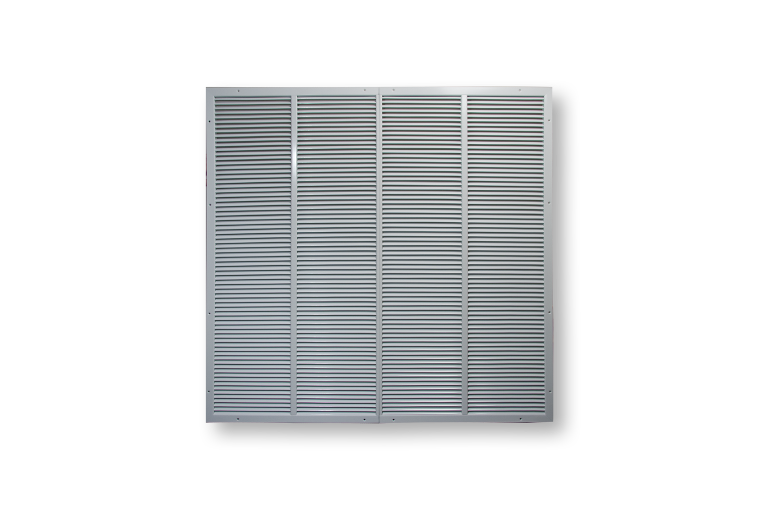 Dayus DARH Silver Return Grille Horizontal Blades Two Piece Construction